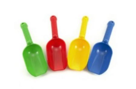 Kupecká lopatka plast 24cm, mix