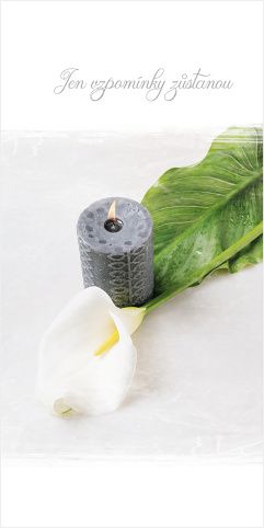 Blahopřání "NP" Celorok 322 svíčka s kalou