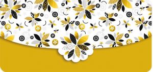 Blahopřání &quot;RR&quot; Celorok 447 peněženka zlatočerná