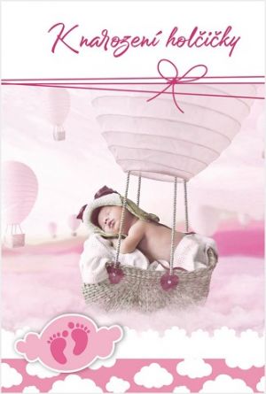 Blahopřání &quot;NP&quot; Celorok 335 holčička balon