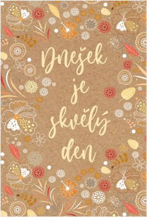 Blahopřání &quot;NP&quot; Celorok 373 kraft dnešek