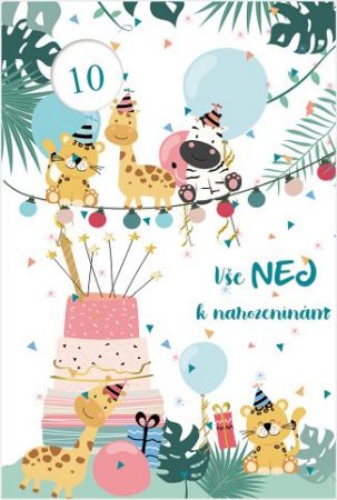 Blahopřání &quot;RR&quot; Celorok 487 otočné zoo