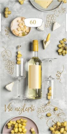 Blahopřání "RR" Celorok 488 otočné víno