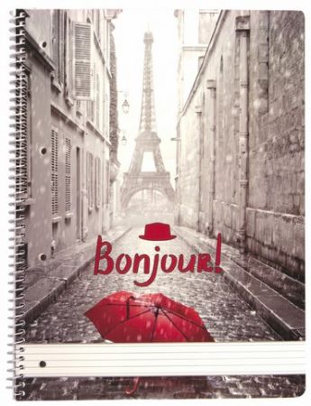 Spirálový blok A4 linkovaný- 22077 H POZ4