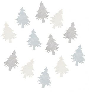 Stromek dřevěný 4 cm, 12 ks