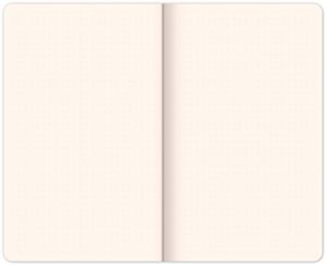 Notes Černý, tečkovaný, 13 × 21 cm