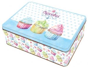 V-plech sad 22 1ks krabice na cukroví BOX2