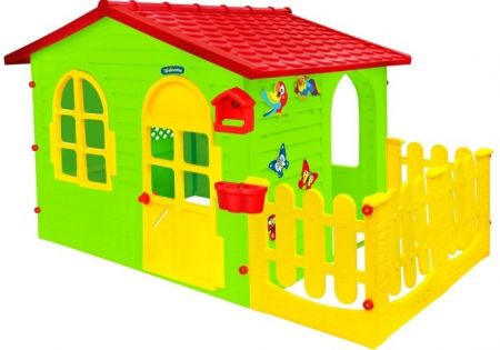 Zahradní domeček velký s plotem