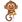 Balónek SuperShape Happy Monkey