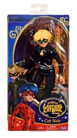 Miraculous: Beruška a Černý kocour filmová linie - panenka Černý kocour