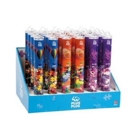 Displej Plus-Plus - Basic a Glitter (100 ks) Tuby 24 ks