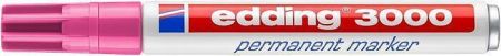 Permanentní popisovač "3000", růžová, 1,5-3 mm, kuželový hrot, EDDING 7580228007