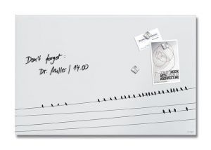 Magnetická skleněná tabule "Artverum®", Little birds, 60 x 40 x 1,5 cm, SIGEL GL284