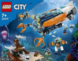 LEGO® City 60379 Hlubinná průzkumná ponorka