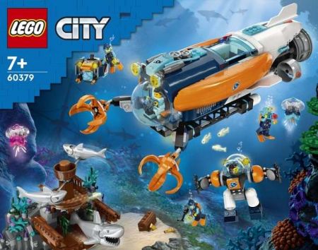LEGO® City 60379 Hlubinná průzkumná ponorka