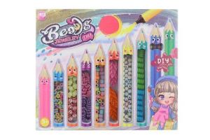 Korálky navlékací pastelky