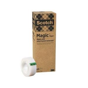 Lepicí páska "Scotch® Magic™", 19 mm x 33 m, recyklovatelná, 3M SCOTCH 7100044084 - 9 kusů