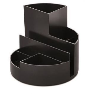 Stojánek na psací potřeby "Roundbox", černá, MAUL 4117605 4117690ECO