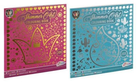 Omalovánky foliové kluci/holky 20 archů