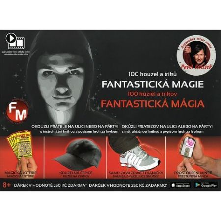 Škola kouzel - Fantastická magie - 75 kouzel + Dárek v hodnotě 250Kč