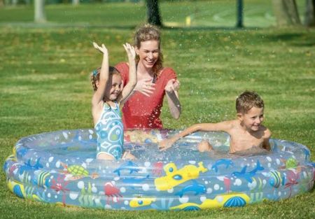 BESTWAY 51005 - Nafukovací bazén 3 pruhy 183cm