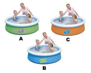 BESTWAY 57241 - Dětský nafukovací bazén Splash Play 152 x 38cm