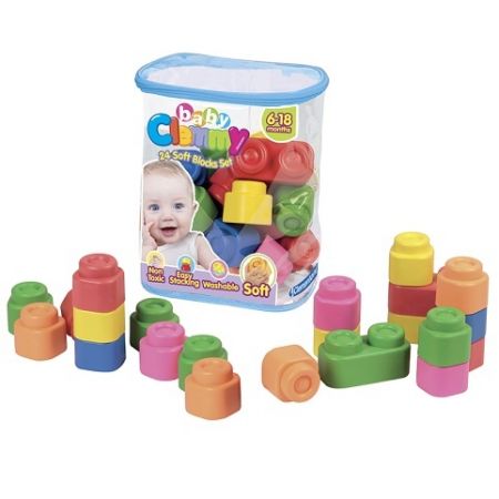 Clementoni - Clemmy 24 kostek v plastovém pytli