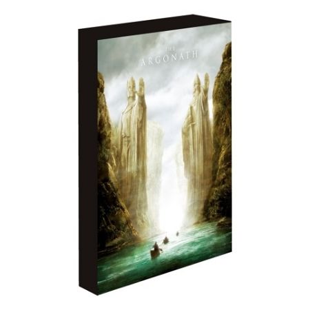 Obraz LED svítící 30x40 cm, Pán Prstenu - Argonath