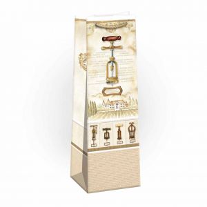ARGUS Dárková papírová taška na víno T3 (12 x 40 cm) 07370617