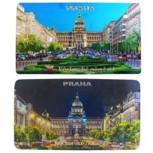 Magnet oboustraný - Václavské náměstí