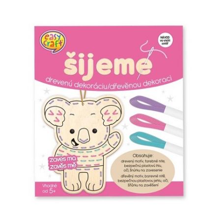 ARGUS Kreativní tvoření šijeme dřevěnou dekoraci 19160001