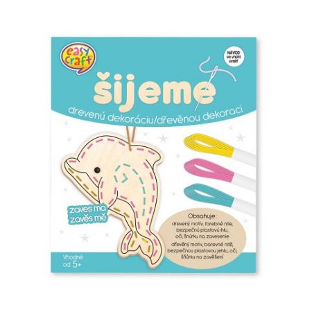 ARGUS Kreativní tvoření šijeme dřevěnou dekoraci 19160003