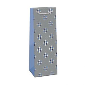 ARGUS Dárková papírová taška LUX na víno (13 x 37.5 cm) 07390162