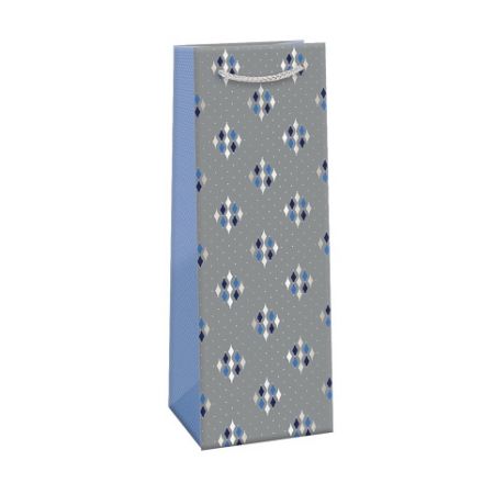 ARGUS Dárková papírová taška LUX na víno (13 x 37.5 cm) 07390162