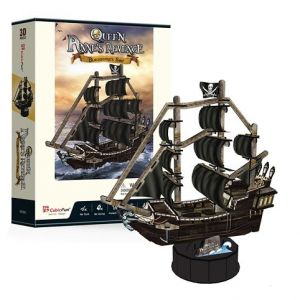 CubicFun - Puzzle 3D Queen Anne's Revenge 100 dílků