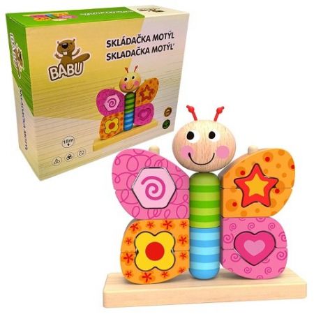 BABU - Skládačka motýl