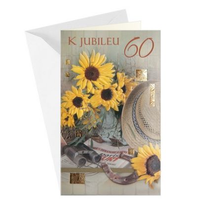 ARGUS Přání k narozeninám 60 15-6128c60