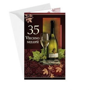 ARGUS Přání k narozeninám 35 15-6174c35