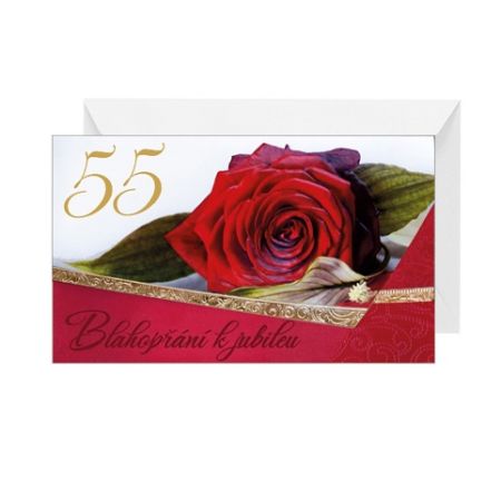 ARGUS Přání k narozeninám 55 15-6196c55