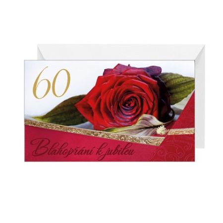 ARGUS Přání k narozeninám 60 15-6196c60