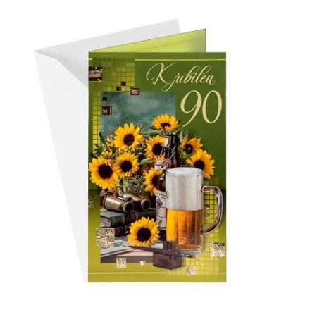 ARGUS Přání k narozeninám 90 15-6211-kc90