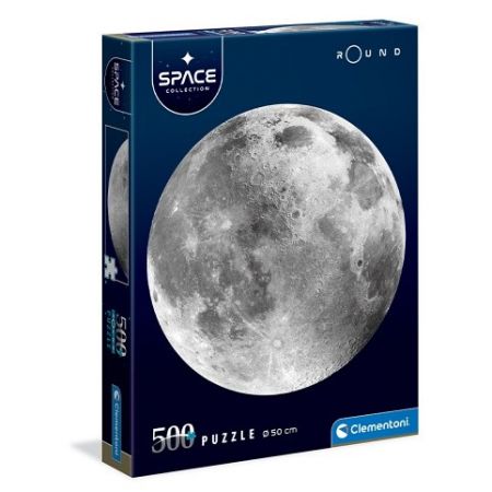 Clementoni - Puzzle 500 Space Měsíc