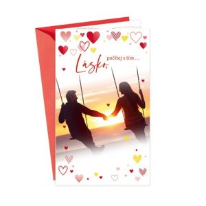 ARGUS Blahopřání Valentýnský pozdrav 10-638c