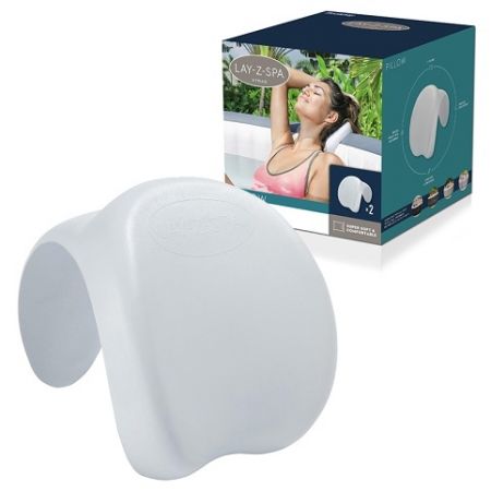 BESTWAY 60307 - Sada 2 polštářů za krk LAY-Z-SPA Xtras 25 x 19,5 x 17,5 cm