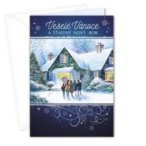 ARGUS Vánoční přání s melodií 71-8003-c