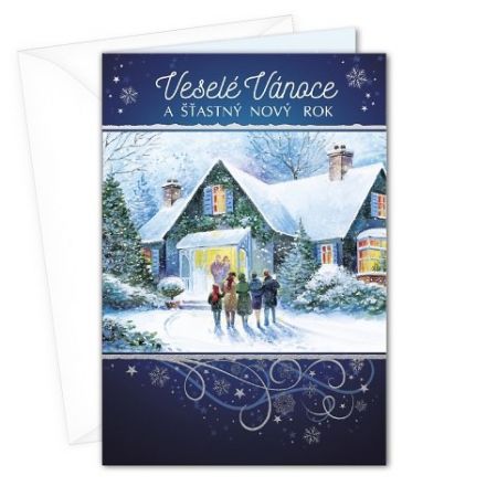 ARGUS Vánoční přání s melodií 71-8003-c