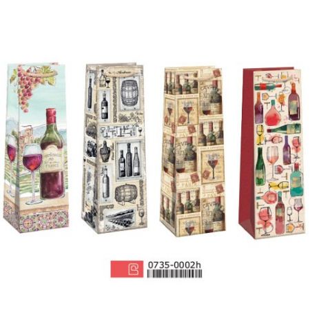 ARGUS Dárková papírová taška 12 x 40 cm mix 12 ks 07350002u