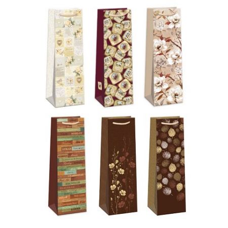 ARGUS Dárková papírová taška 12 x 40 cm mix 12 ks 07350005u