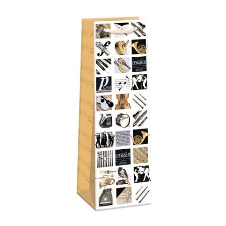 ARGUS Dárková papírová taška na víno T3 (12 x 40 cm) 07370740