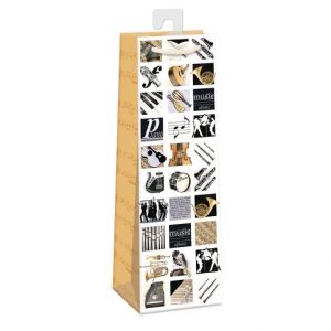 ARGUS Dárková papírová taška na víno (12 x 40 cm) 07370740h